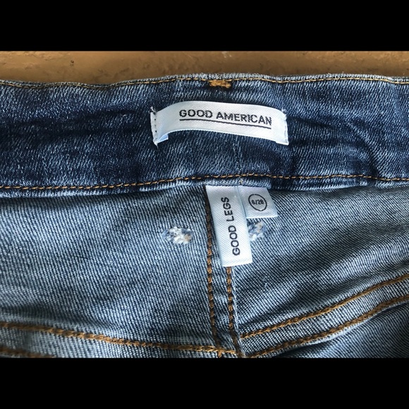 Good American Good Legs Released Hem in Blue265 Sz 6 / Sz 28 - Picture 10 of 16